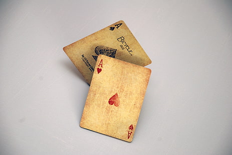 aces, playing cards, HD wallpaper HD wallpaper