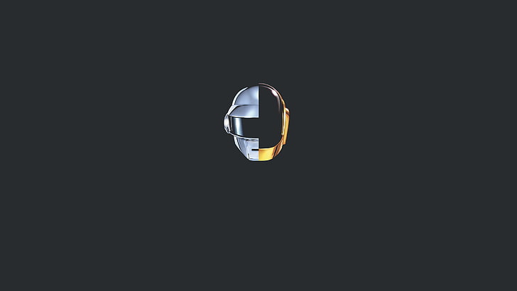Daft Punk, musique, minimalisme, simple, gris, Fond d'écran HD