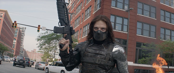 Captain America, Captain America: The Winter Soldier, Sebastian Stan, Winter Soldier, HD tapet