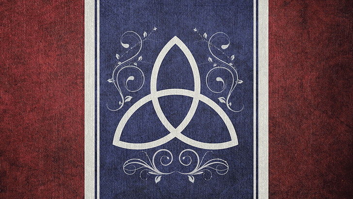 tapete floral azul e branco, Okiir, bandeira de High Rock, The Elder Scrolls, HD papel de parede