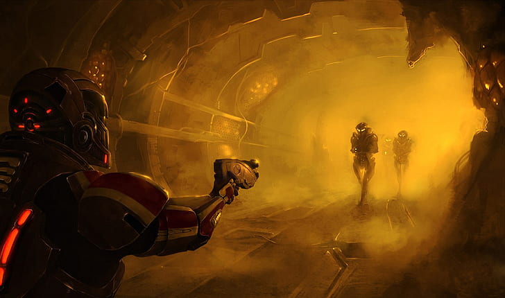Kunst, Shepard, Mass Effect 3, Sammler, HD-Hintergrundbild