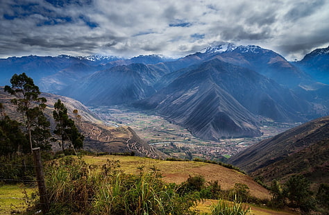 Berg, berg, Anderna, Peru, Heliga dalen, HD tapet HD wallpaper