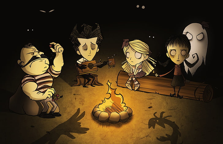 Steam Lets Starve Together, gry, Wilson, Don't Starve, Tapety HD