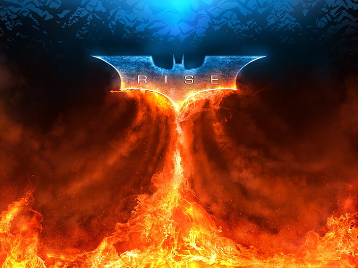 Batman Rise digital wallpaper, The Dark Knight Rises, Batman, movies, HD wallpaper