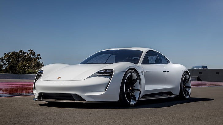 Porsche Taycan, Elektrikli Otomobil, supercar, 2020 Otomobil, 4K, HD masaüstü duvar kağıdı