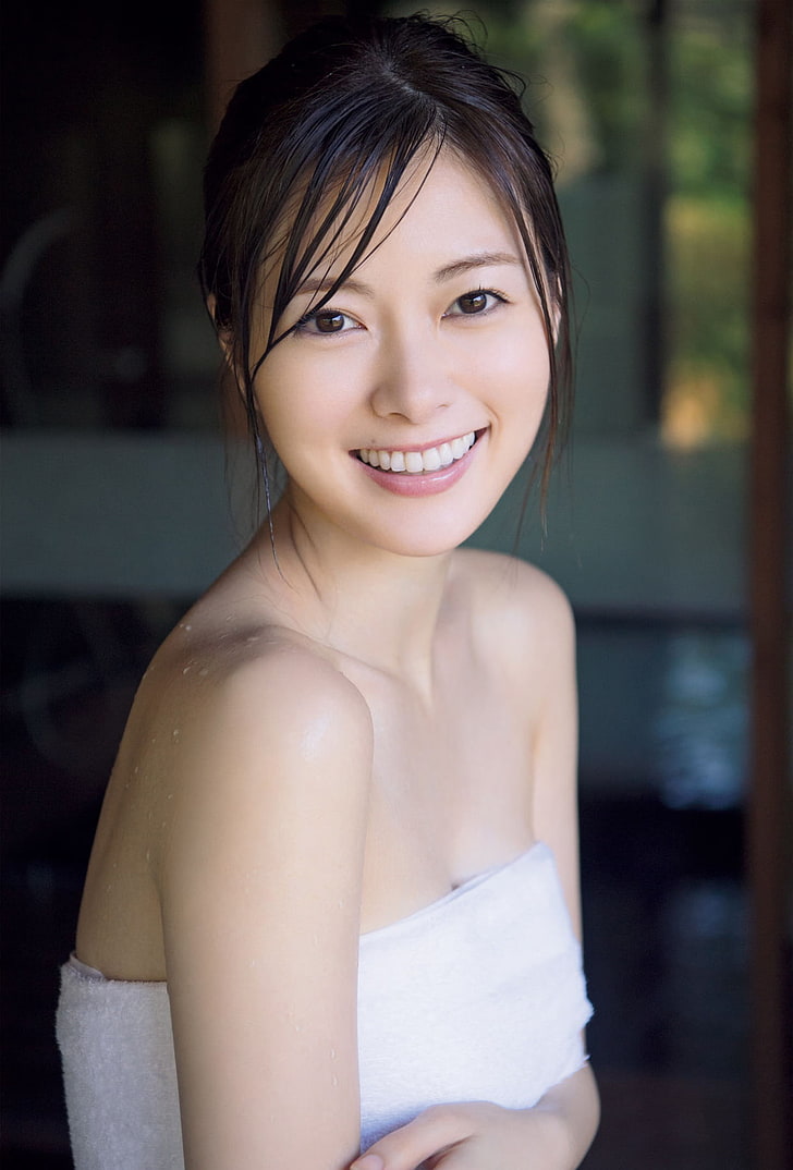 Mai Shiraishi, model, Asia, wanita, Wallpaper HD, wallpaper seluler