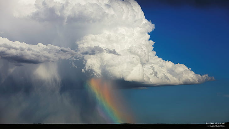 Rainbow After Rain, Weather, HD wallpaper