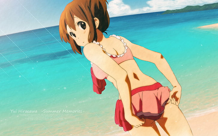 Anime, K-ON !, Yui Hirasawa, HD-Hintergrundbild