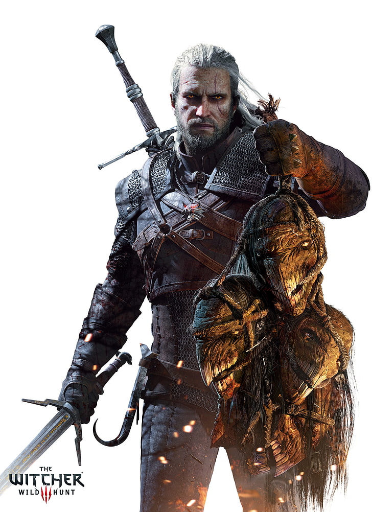 The Witcher Wild Hunt 3 tapet, The Witcher 3: Wild Hunt, Geralt of Rivia, Regis, DLC, blod och vin, videospel, CD Projekt RED, HD tapet, telefon tapet