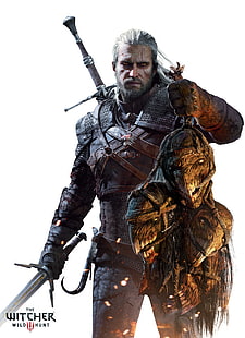 The Witcher Wild Hunt 3 тапет, The Witcher 3: Wild Hunt, Geralt of Rivia, Regis, DLC, кръв и вино, видео игри, CD Projekt RED, HD тапет HD wallpaper