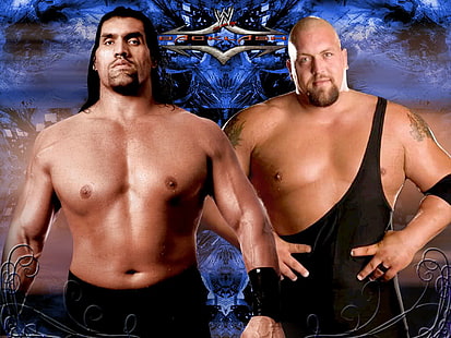 Big Show And Khali, WWE Big Show, WWE`` campeón de la wwe, luchador, Fondo de pantalla HD HD wallpaper