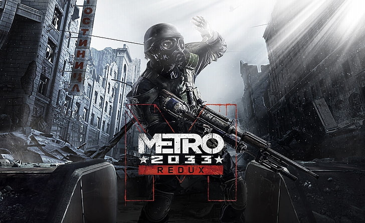 Metro 2033 Redux, Metro 2033 Redux 포스터, 영화, 기타 영화, 총기, 지하철, 비디오 게임, 범인, 공포, 모스크바, 포스트 묵시록, 생존, 메트로 2033, Redux, 1 인칭, 2033, HD 배경 화면