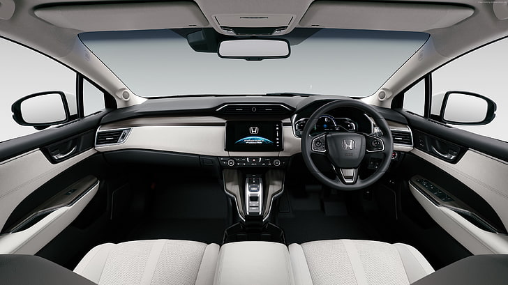 interior, Hydrogen Concept, Honda Clarity, Fuel Cell, Tokyo Motor Show, HD wallpaper