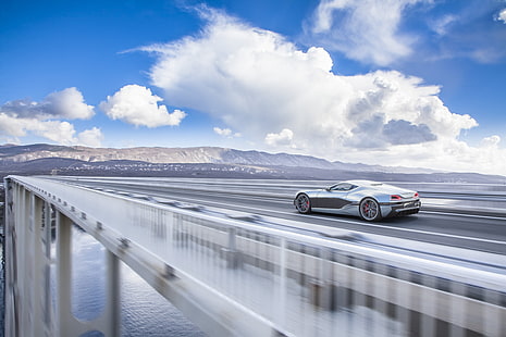 Elektro, Elektroautos, Supersportwagen, Rimac Concept 1, HD-Hintergrundbild HD wallpaper