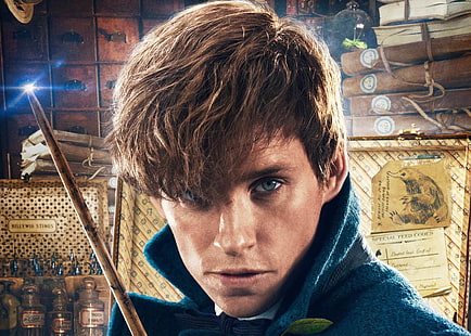 Eddie Redmayne, Best Movies, Fantastic Beasts And Where To Find Them, HD wallpaper HD wallpaper