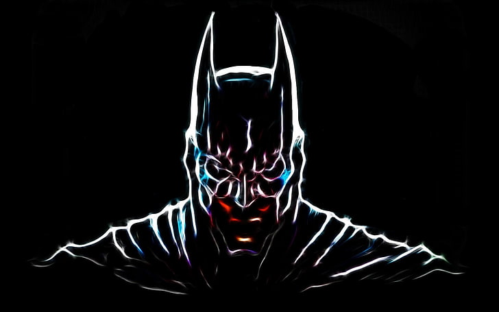 Illustrazione di Batman, Fractalius, Batman, Sfondo HD