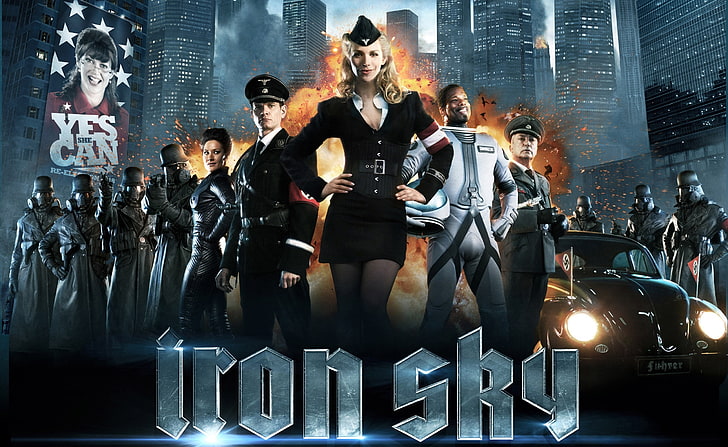 Iron Sky, Iron Sky 3D wallpaper, Movies, Other Movies, Film, 2012, comedy, iron sky, science-fiction, HD wallpaper