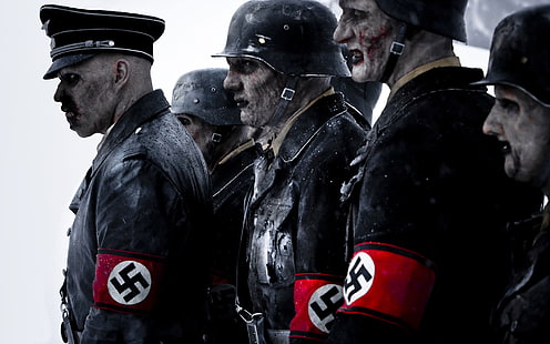 Кино, мертвый снег, дьявол, нацист, зомби, HD обои HD wallpaper
