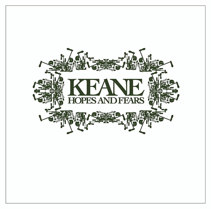 Kean Hopes and Fearsのテキスト、KEANE、アルバムカバー、 HDデスクトップの壁紙