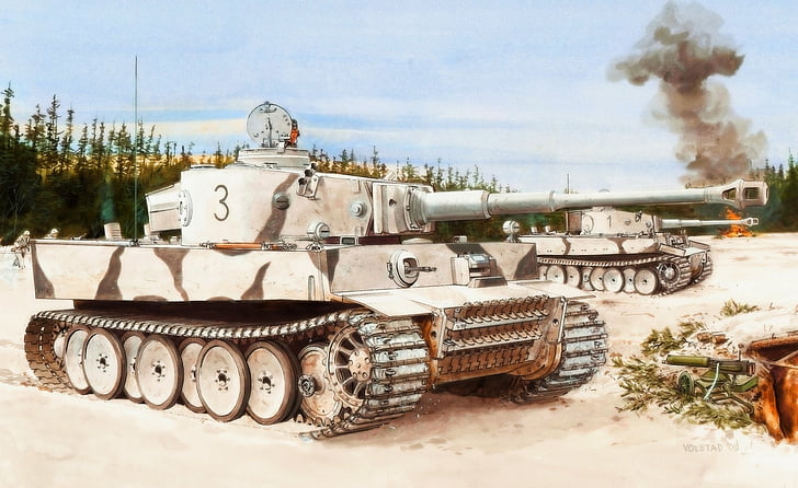 Tanks, Tiger I, HD wallpaper