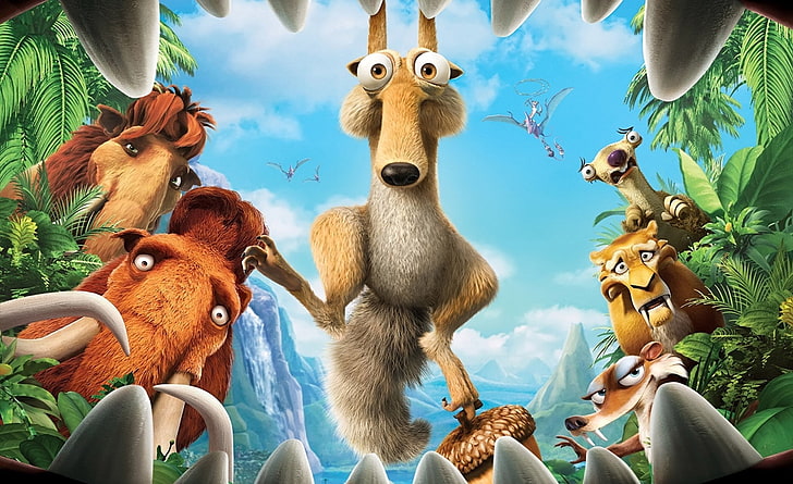 Ice Age 3, Ice Age wallpaper, Cartoons, Ice Age, HD wallpaper