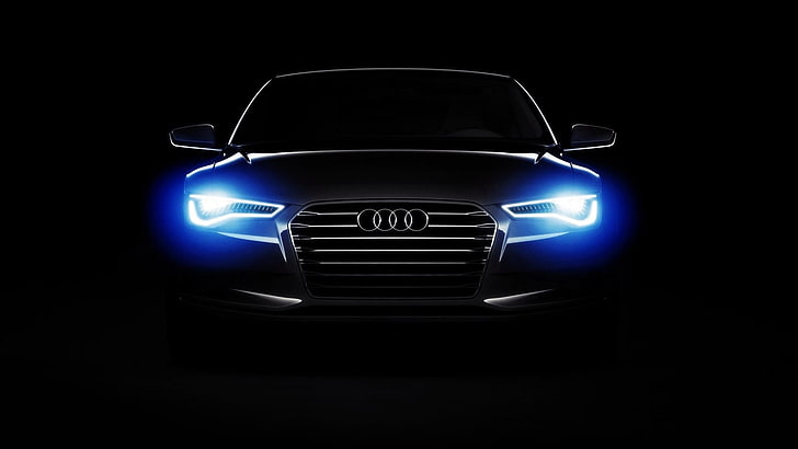 Audi lights HD wallpapers free download | Wallpaperbetter