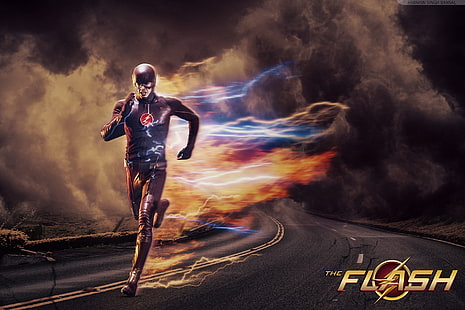  TV Show, The Flash (2014), Barry Allen, Flash, Grant Gustin, HD wallpaper HD wallpaper