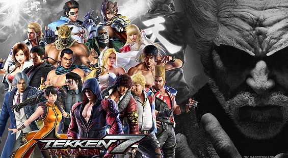 Tekken 7, Игры, Другие игры, игра, Tekken, Джин Казама, Tekken 7, HD обои HD wallpaper