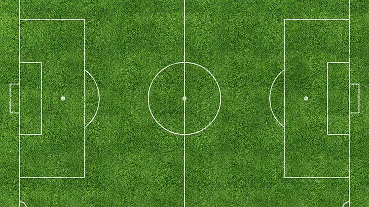 green soccer field, field, background, football, football field, HD wallpaper