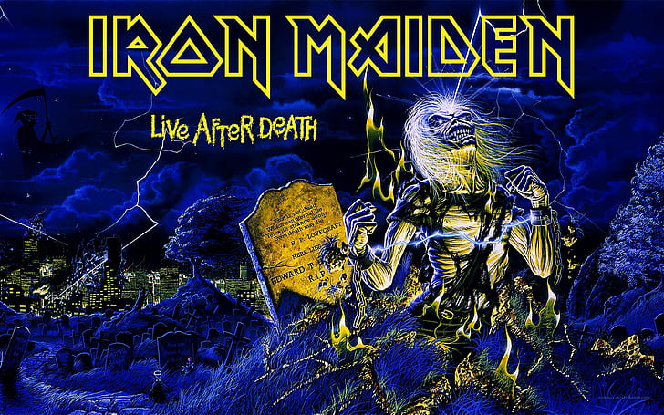 Iron Maiden, Fondo de pantalla HD