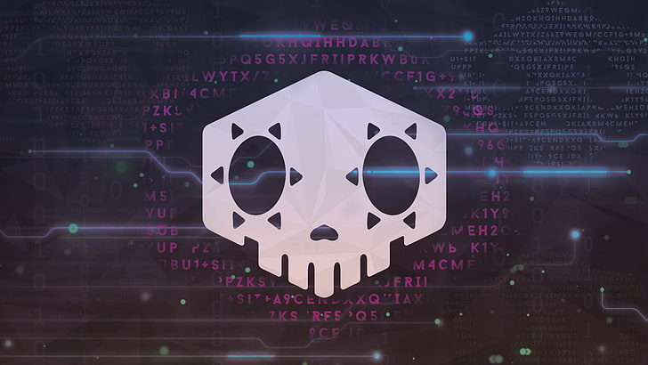 Overwatch Sombra Logo, HD wallpaper