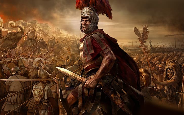Roman history, Centurion, HD wallpaper