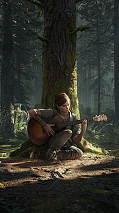 Naughty Dog, the last of us part II, PlayStation, Ellie, Ashley Johnson, The Last of Us 2, วอลล์เปเปอร์ HD HD wallpaper