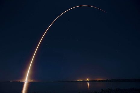 discovery, fire, galaxy, launch, liftoff, rocket, science, shuttle, sky, space, spaceship, spacex, universe, HD wallpaper HD wallpaper