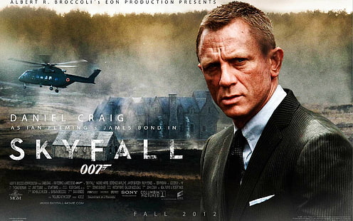 Bond, Craig, Daniel, James, Skyfall, Tapety HD HD wallpaper