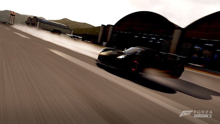 Forza Horizon 2, voiture, supercars, Hennessey Venom GT, frein, jeux vidéo, Fond d'écran HD