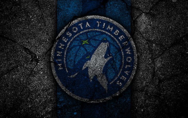 Basketball, Minnesota Timberwolves, Logo, NBA, HD wallpaper