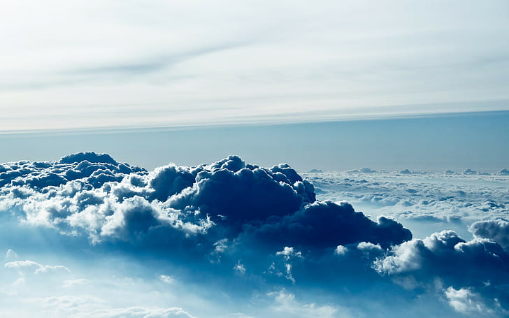 chmury natura poza chmurami, Tapety HD