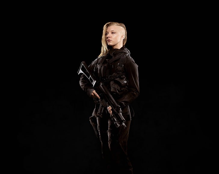 Natalie Dormer Hunger Games, black assault rifle, Movies, Other Movies, sweden, avkriminalisera cannabis, normalisera mera, akc, natalie dormer, hunger games, game of thrones, simon forss photography, HD wallpaper