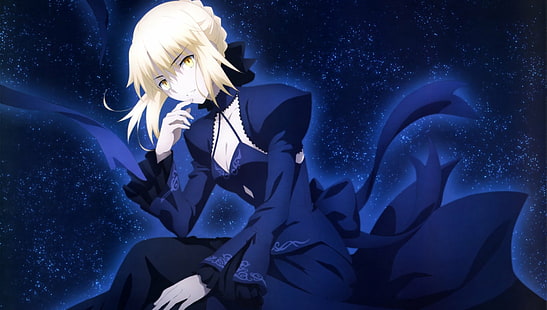 Fate Series, Fate / stay Night Movie: Heaven's Feel, Fate / Grand Order, Sabre Alter, HD тапет HD wallpaper