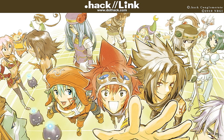 Anime, .Hack//Link, Alph, Balmung, Bear, Elk, Haseo, Kaho, Kite, HD wallpaper