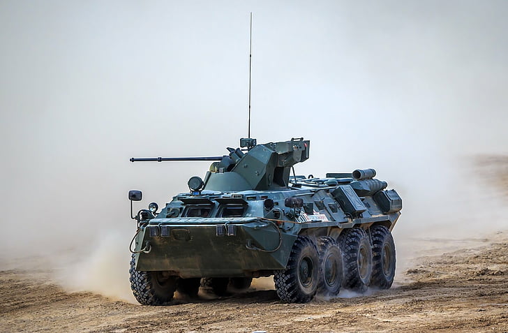Veicolo da combattimento corazzato, BTR-80, Portaerei personale corazzato, Veicolo, Sfondo HD