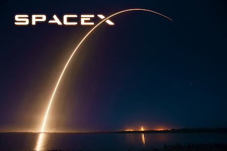 Технологии, SpaceX, Falcon 9, HD тапет HD wallpaper
