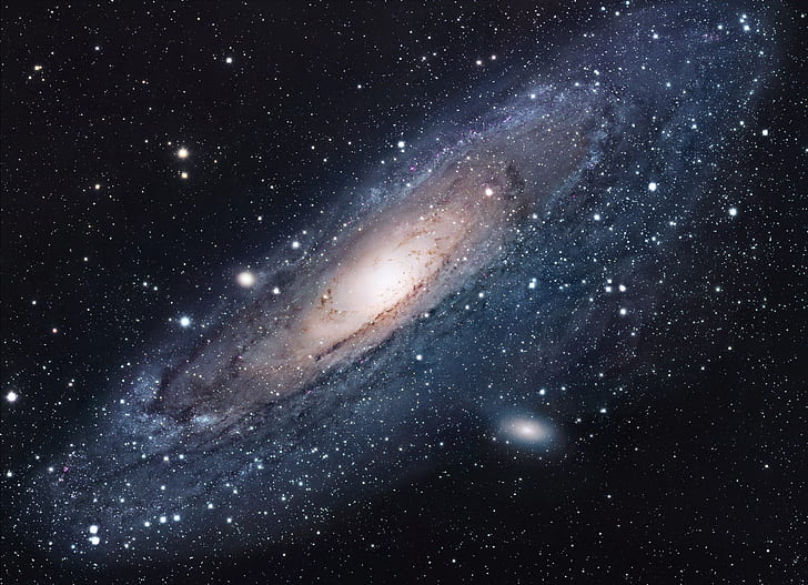m31 la galaxia de andrómeda galaxia de andrómeda 2700x1955 Space Galaxies HD Art, Fondo de pantalla HD