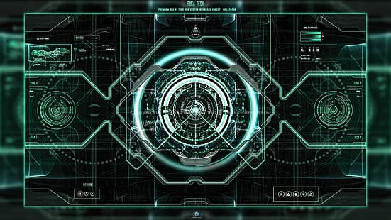 Science Fiction, Schnittstellen, Tech, HD-Hintergrundbild HD wallpaper