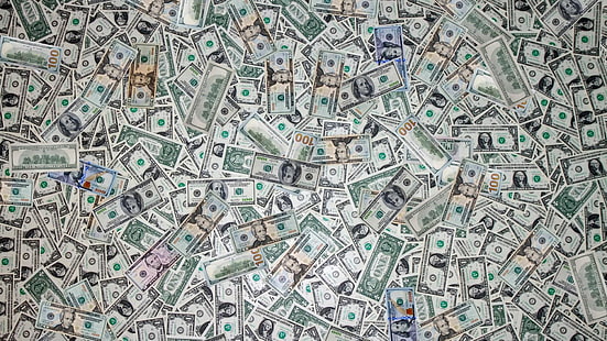 dinheiro, dólar, dinheiro, HD papel de parede HD wallpaper