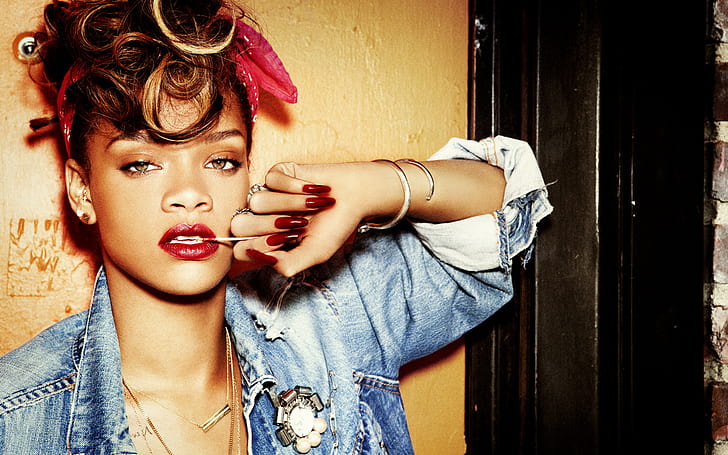 Rihanna HD, musik, rihanna, Wallpaper HD