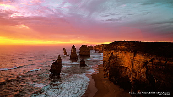 Douze apôtres, Port Campbell National Park, Australie, Océanie, Fond d'écran HD HD wallpaper