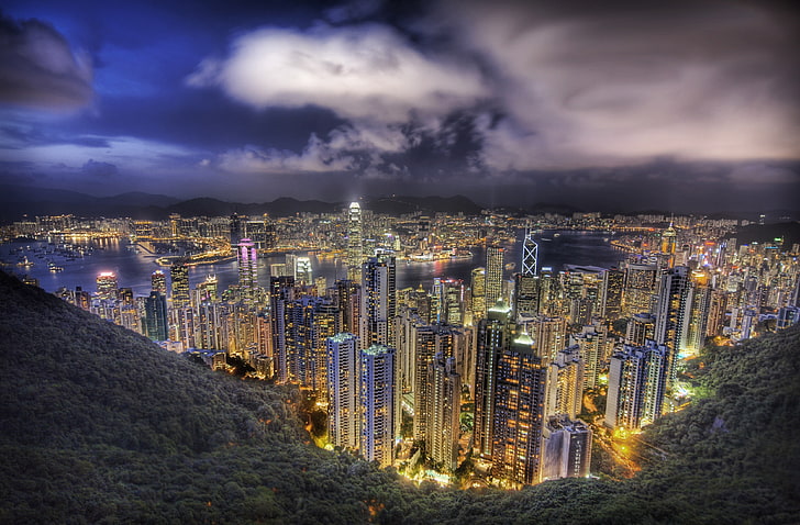 Hong Kong, Fond d'écran HD
