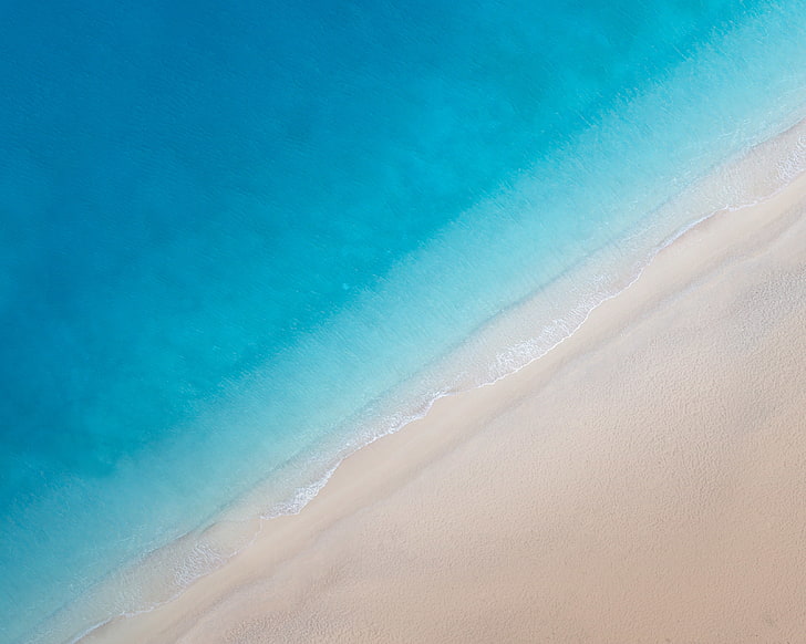 الشاطئ ، الأسهم ، Huawei MediaPad M5 ، البحر، خلفية HD